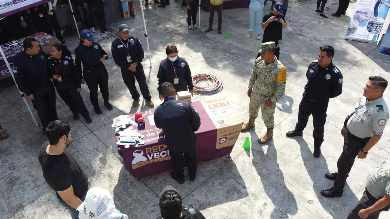 Realiza SSC Rally “Vive sin Drogas” con vecinos de La Paz