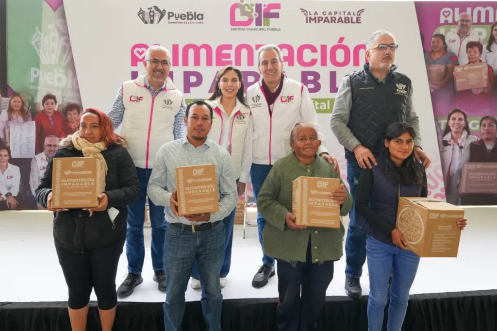 Refuerzan MariElise Budib y Pepe Chedraui entrega de apoyos alimentarios en la capital