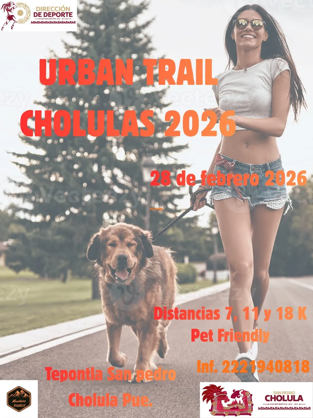 San Pedro Cholula será sede del Urban Trail Cholulas 2026, habrá modalidad pet friendly 7, 11 y 18 km