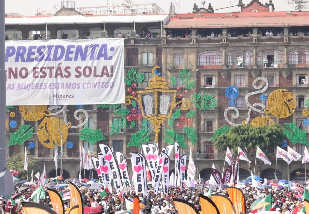Vamos juntos con Claudia Sheinbaum y la Cuarta Transformación” Armenta