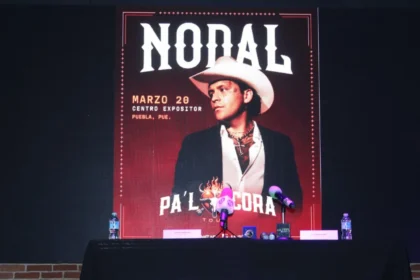 Christian Nodal vuelve a Puebla