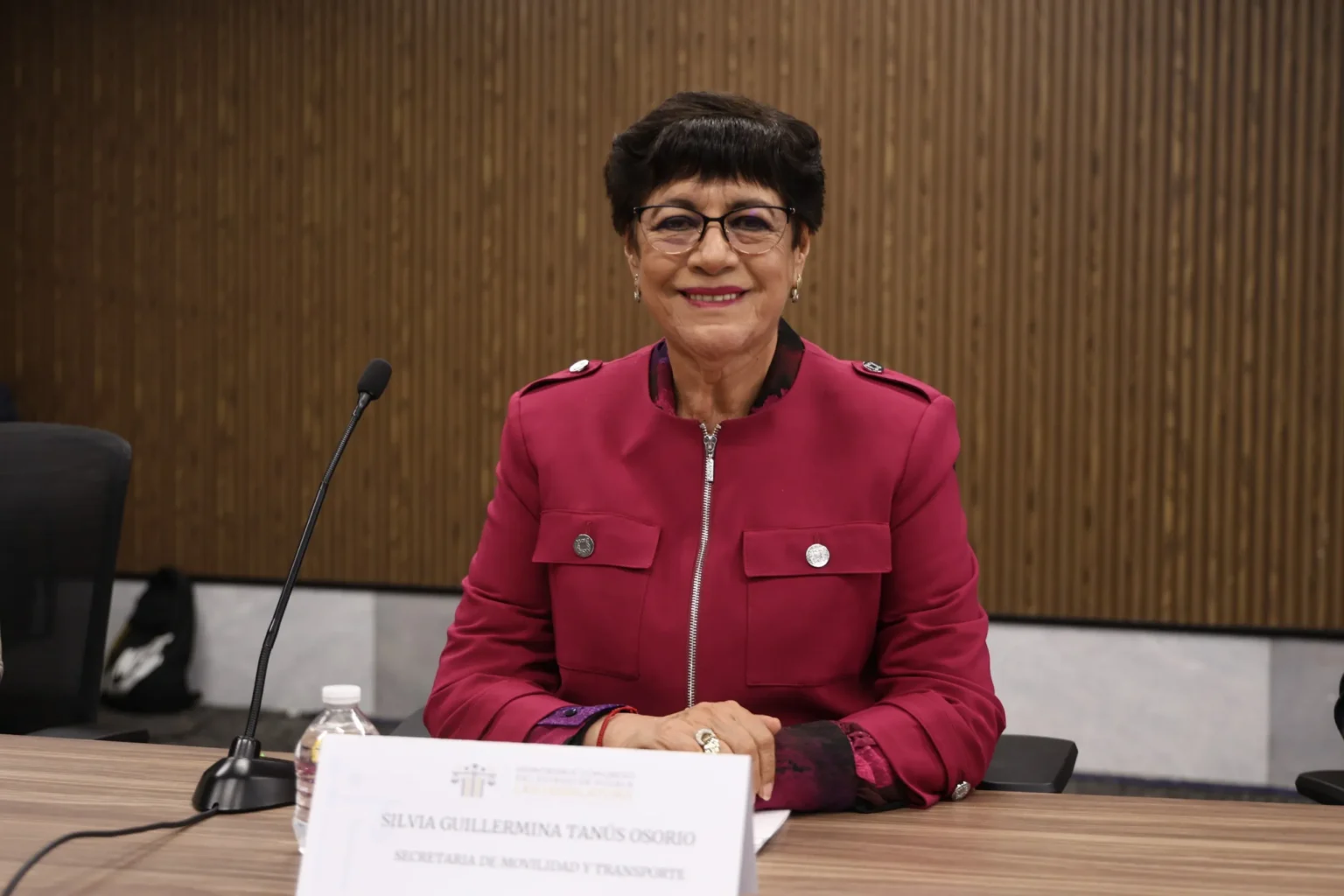 Comparece la secretaria de Movilidad y Transporte