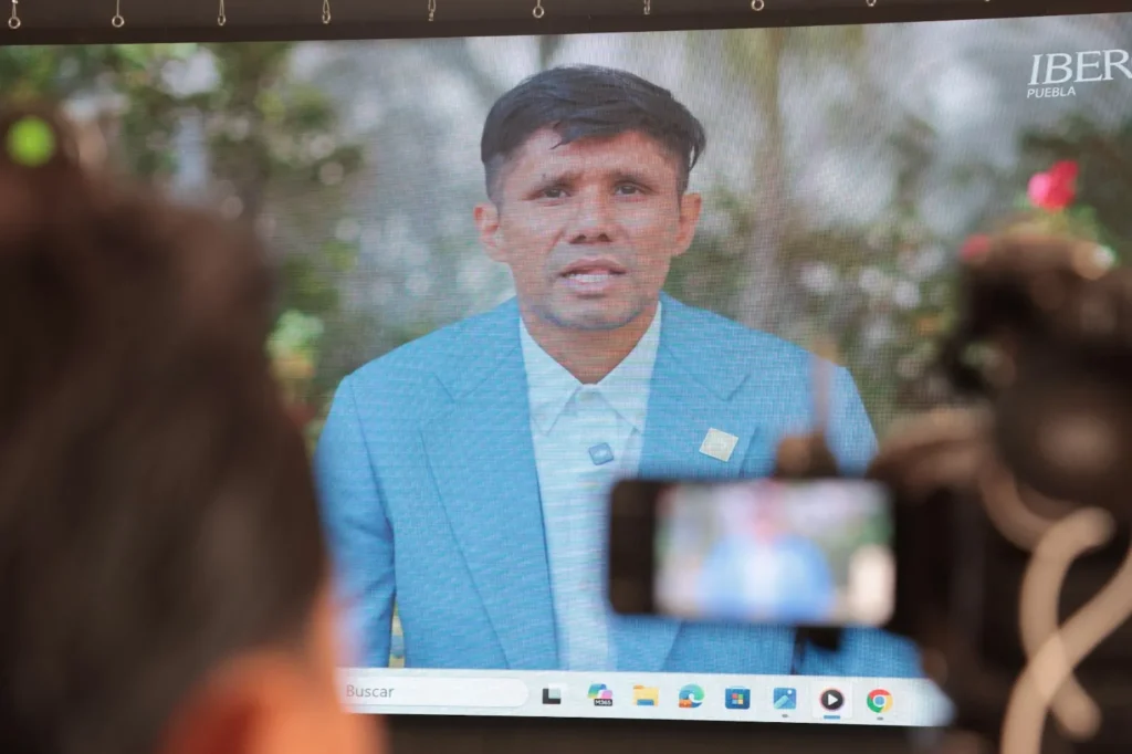 Dr. Escobar Barrios, colaborador de la IBERO Puebla da testimonio