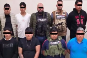 En Tecamachalco, caen 9 presuntos integrantes de “La Operativa Barredora” en operativo de la SSP; entre ellos el supuesto líder “El Gordo”.