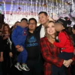 Familias poblanas conviven con paz y alegría en el Festival Navideño 2025