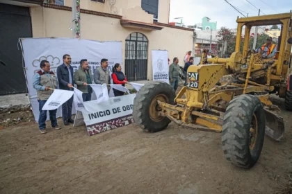 Gobierno de Cuautlancingo inicia obra vial