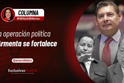 LA OPERACIÓN POLÍTICA DE ARMENTA SE FORTALECE