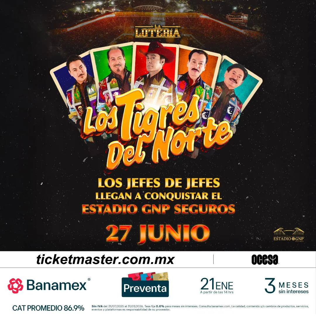 Los Tigres del Norte obtienen tres nominaciones