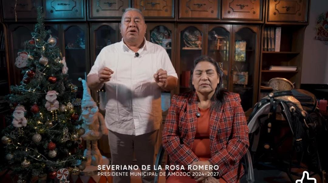 Mensaje Navideño del presidente municipal de Amozoc