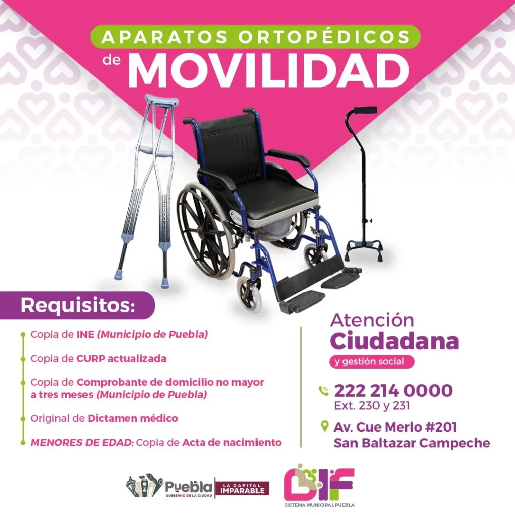 Ofrece DIF apoyos ortopédicos y de movilidad