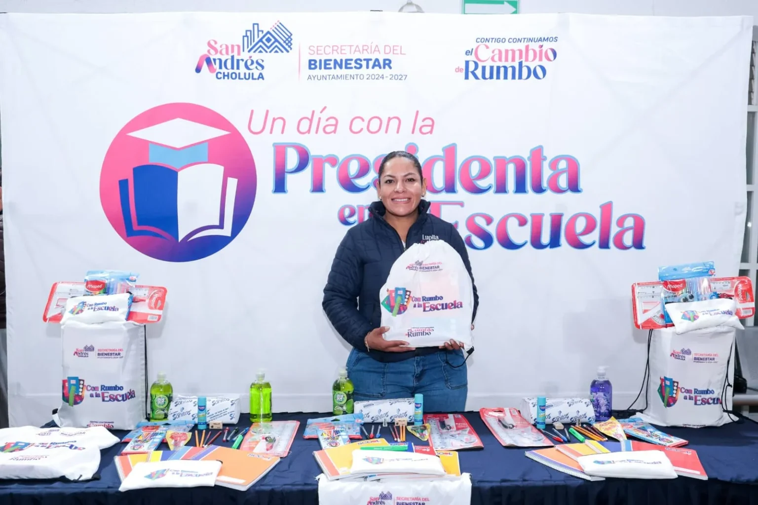 Presenta Lupita Cuautle programas sociales