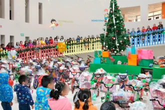 Los reyes magos visitaron al SMDIF