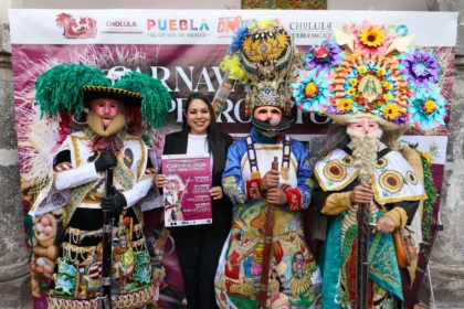 San Pedro Cholula preparan el Carnaval 2026