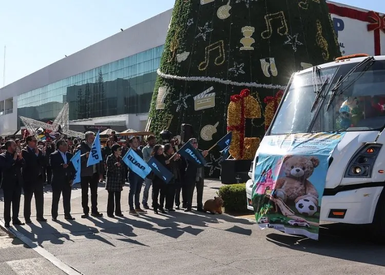 Dona un Juguete: BUAP distribuye 14 mil donativos en regiones del estado