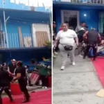 Accidente durante función improvisada de lucha libre