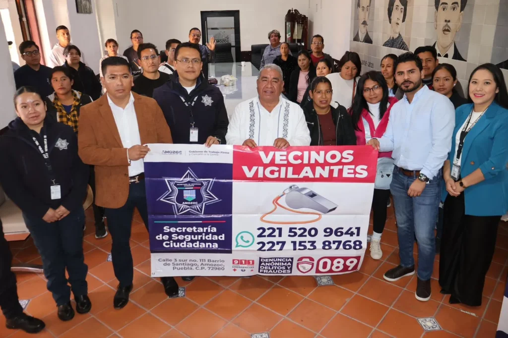 Amozoc fortalecen la prevención del delito 