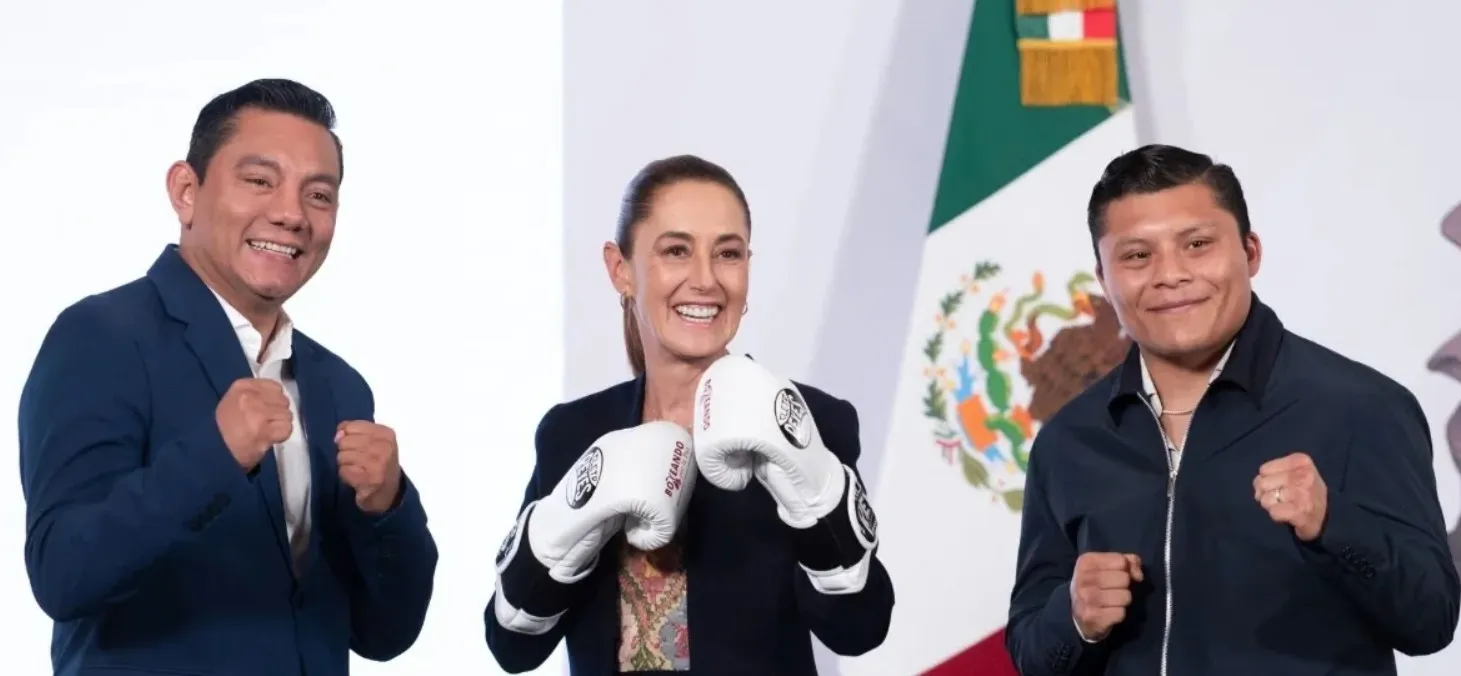 Claudia Sheinbaum presentó Boxeando por la Paz