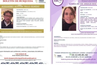 Desaparición de matrimonio en colonia Bella Vista activa búsqueda de la Fiscalía de Puebla