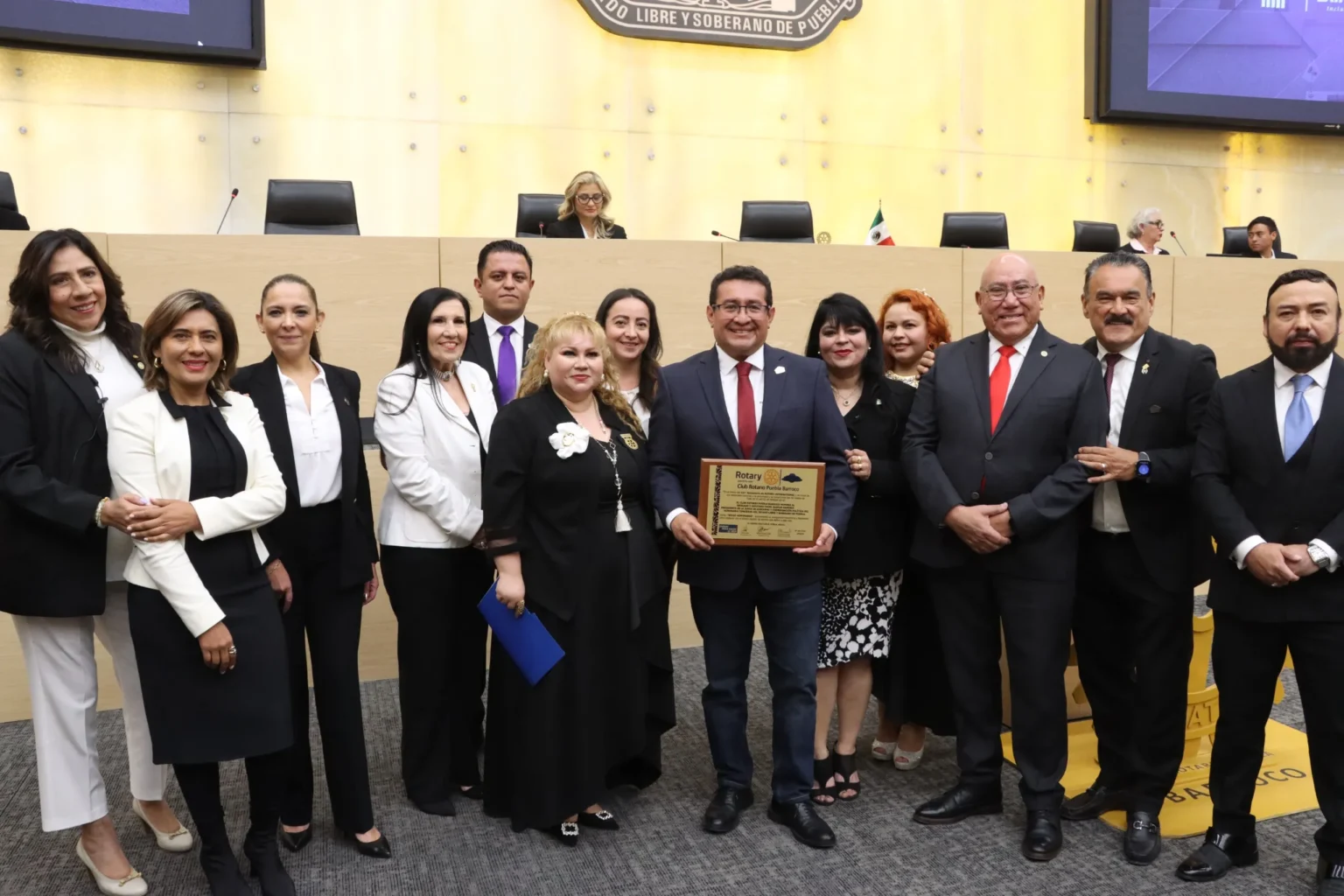 En la sede del Congreso del Estado se conmemoró el 121 aniversario de Rotary International