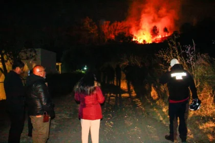 Gobierno de San Pedro Cholula controló el incendio registrado en el cerro Zapotecas