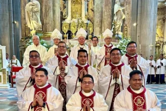 Ordenación sacerdotal en Puebla