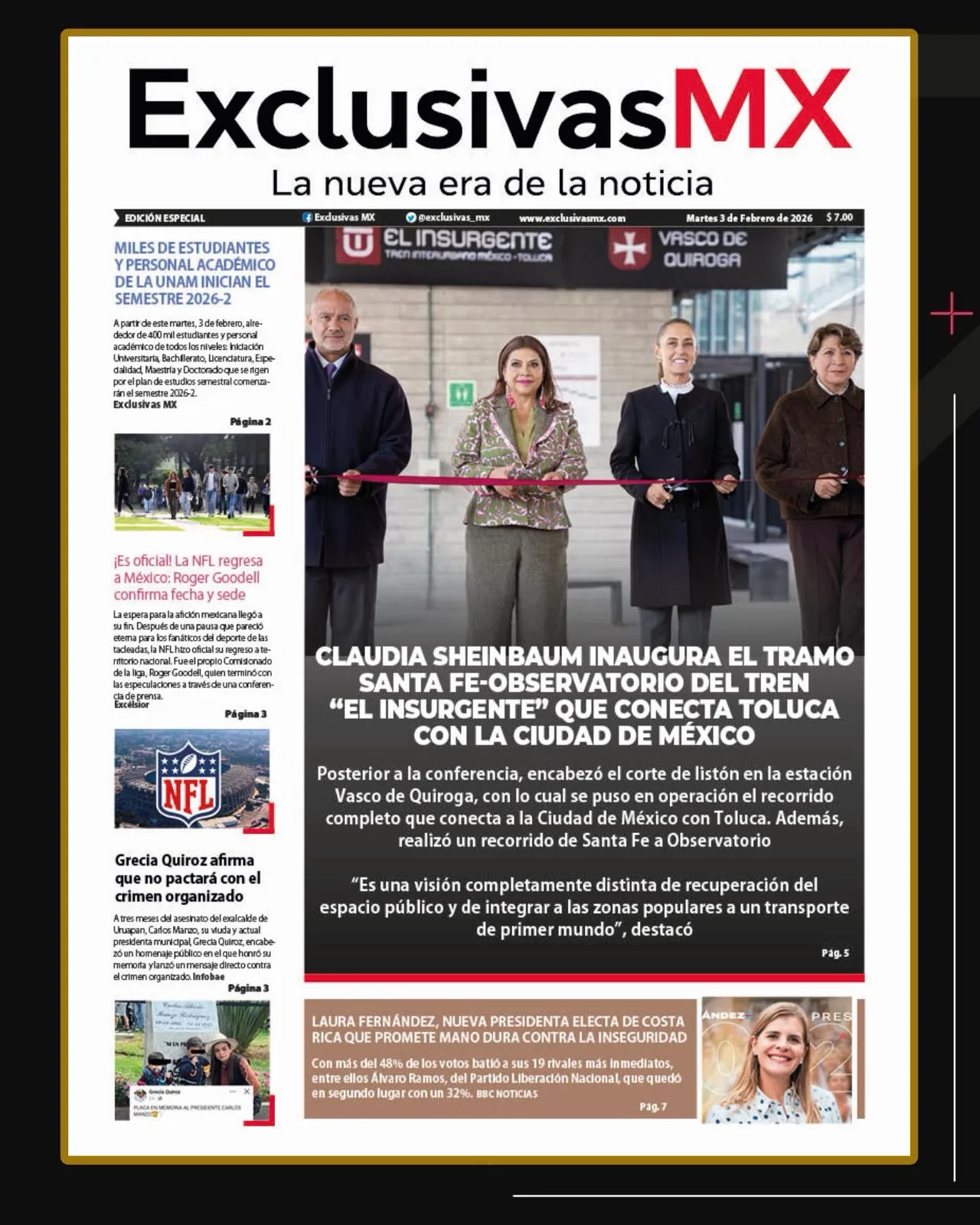 PORTADA MÉXICO 3 FEBRERO
