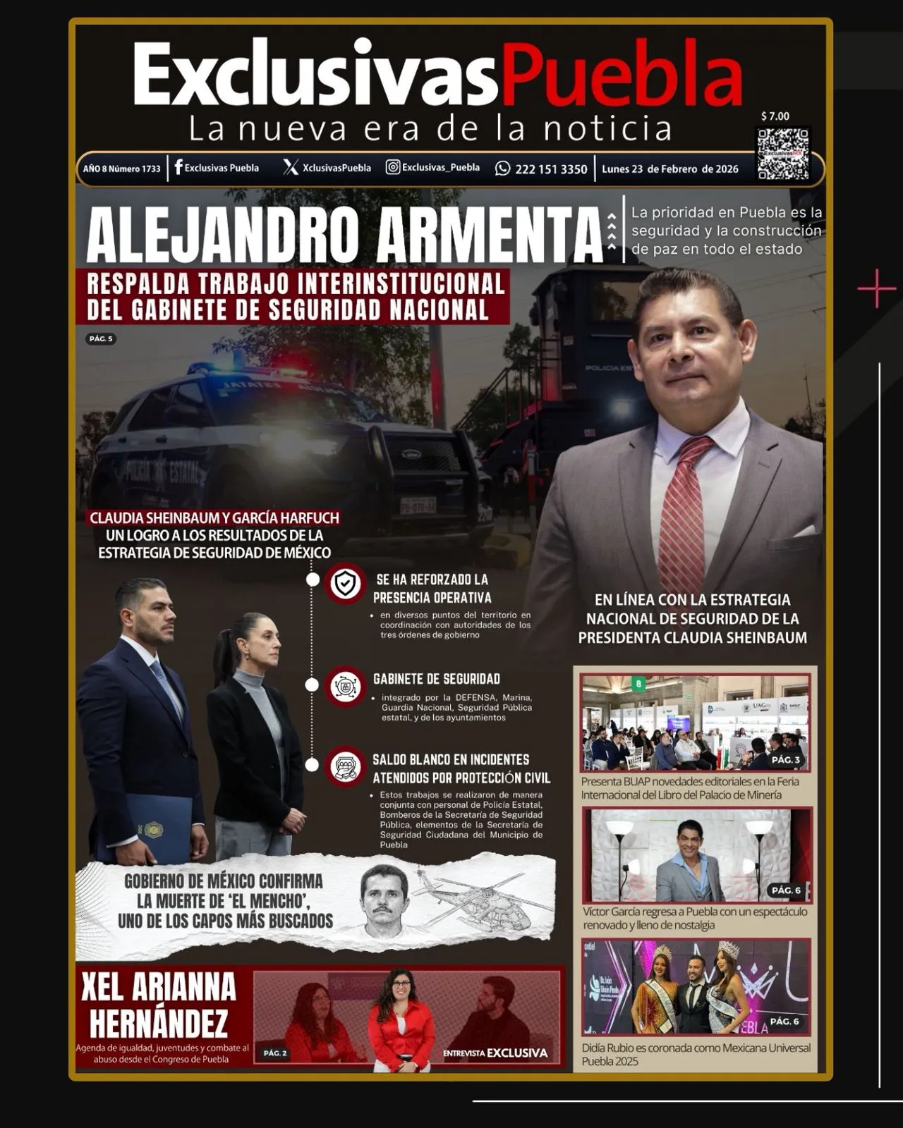 PORTADA PUEBLA 23 FEBRERO