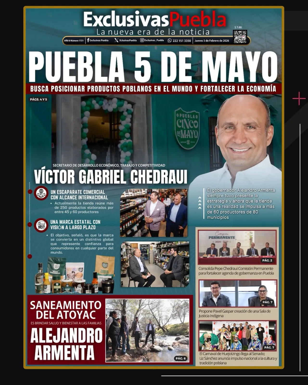 PORTADA PUEBLA 5 FEBRERO