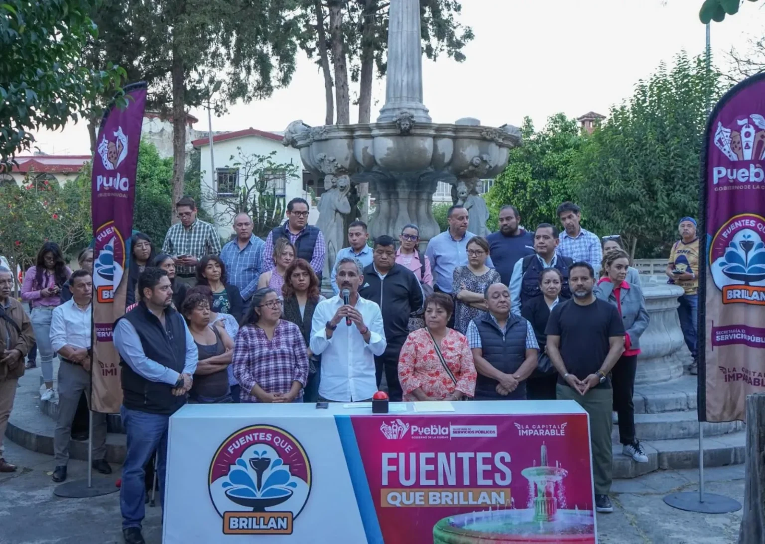 Pepe Chedraui mantenimiento integral de la fuente