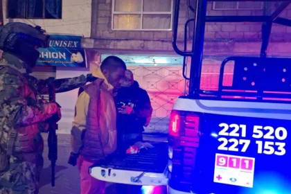 Policía Municipal de Amozoc detiene a masculino
