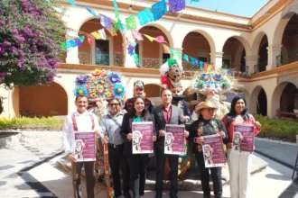 Promueve Tonantzin Fernández el Carnaval de San Pedro Cholula