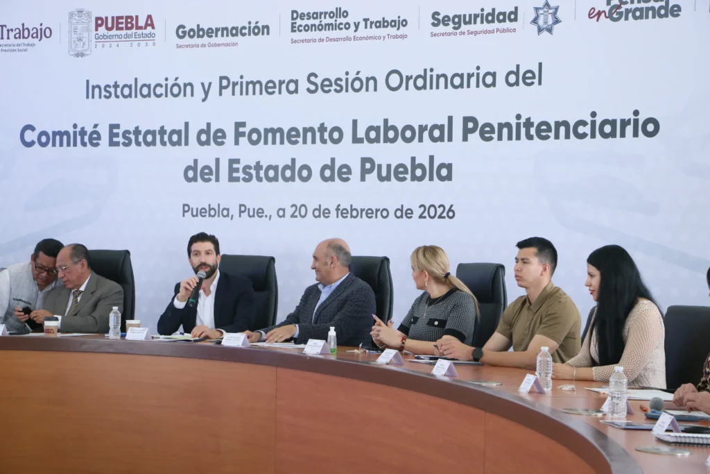Puebla impulsa trabajo digno para reinserción social efectiva