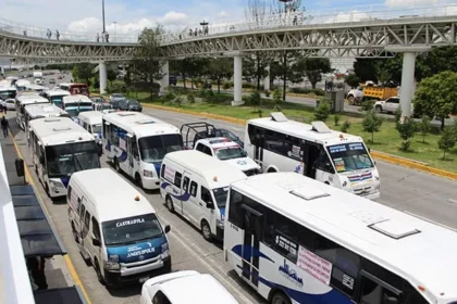 Unidades de transporte público son enviadas al corralón