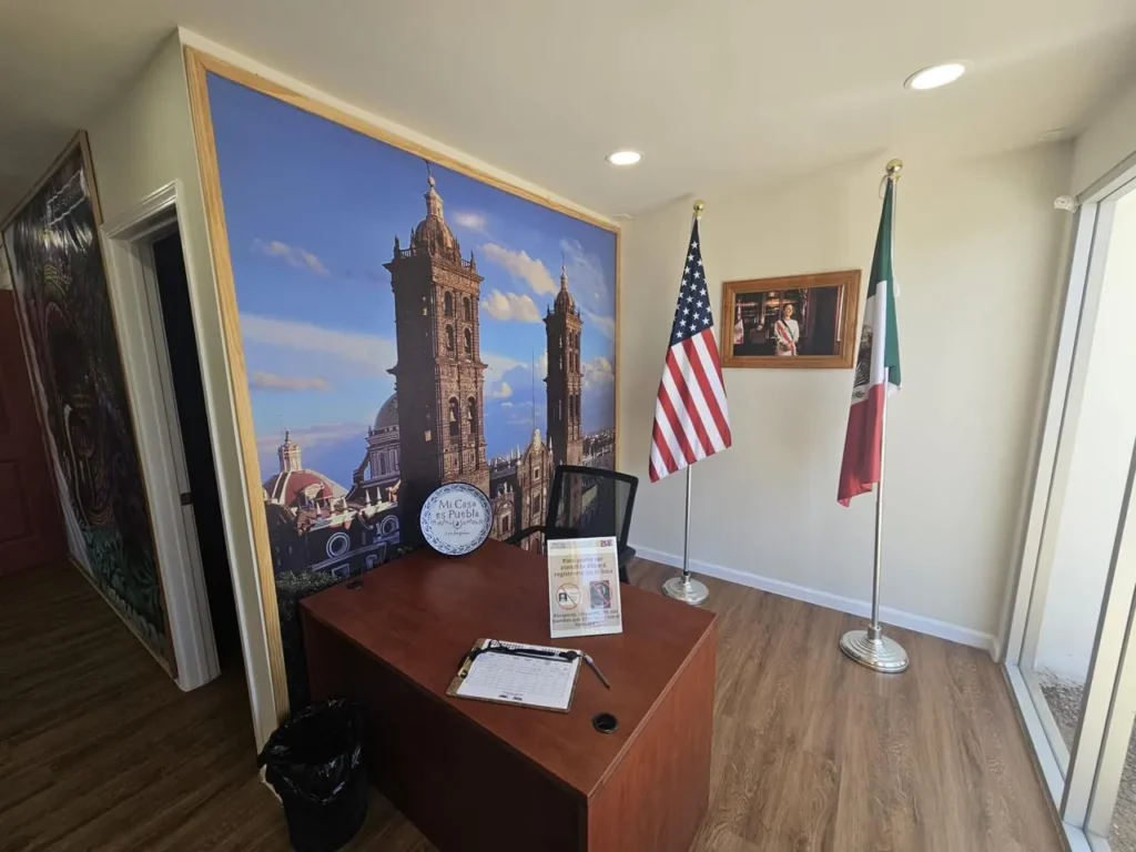Ampliará Puebla protección y atención a migrantes poblanos en Madrid y Houston
