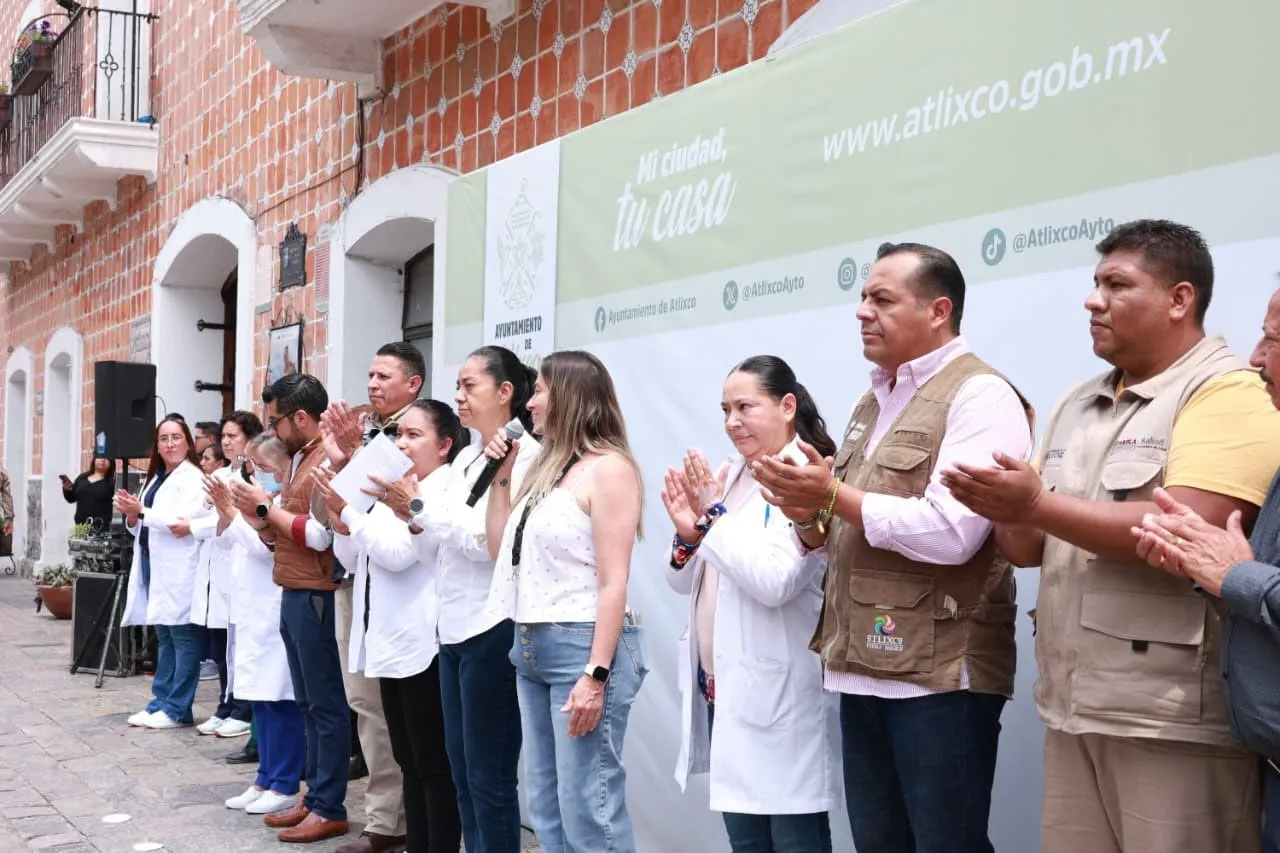 Ariadna Ayala arranca campaña contra el Dengue en Atlixco