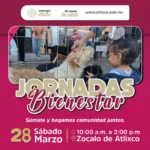 Ariadna Ayala continúa impulsando jornadas bienestar en Atlixco