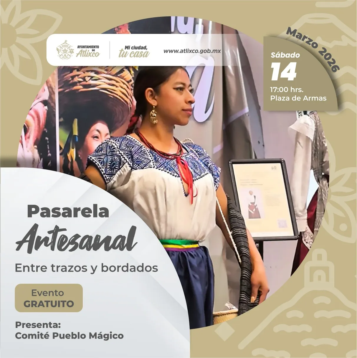 Ariadna Ayala invita a talleres artesanales y artísticos en Atlixco