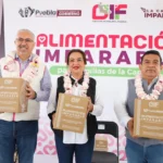 Atiende DIF Puebla Capital seguridad alimentaria en Canoa con programa “Alimentación Imparable”