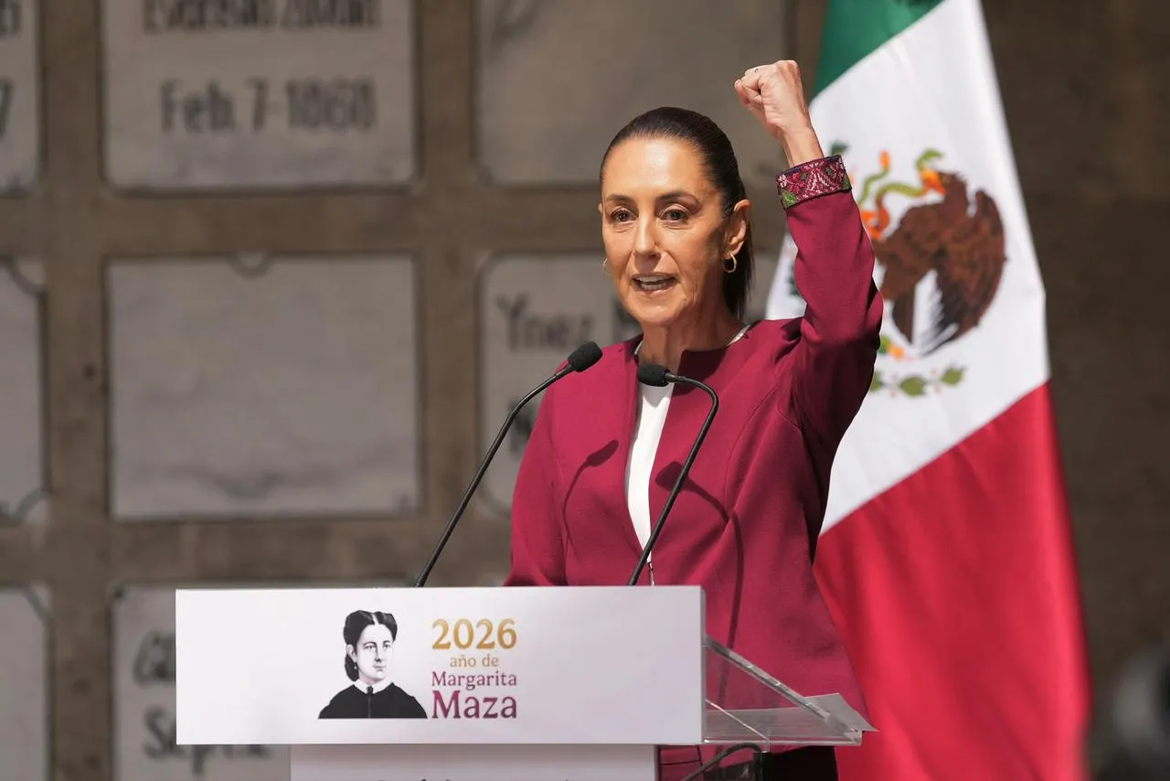 Claudia Sheinbaum encabeza bicentenario del natalicio de Margarita Maza