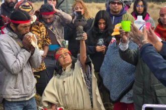 Comunidades de Xalitzintla celebran el cumpleaños del volcán Popocatépetl con rituales y ofrendas