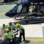 Con inmediatez, ambulancia aérea logra atención especializada a paciente desde Zacapoaxtla
