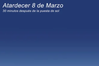 Conjunción Venus y Saturno El espectáculo astronómico que podrás ver este 8 de marzo