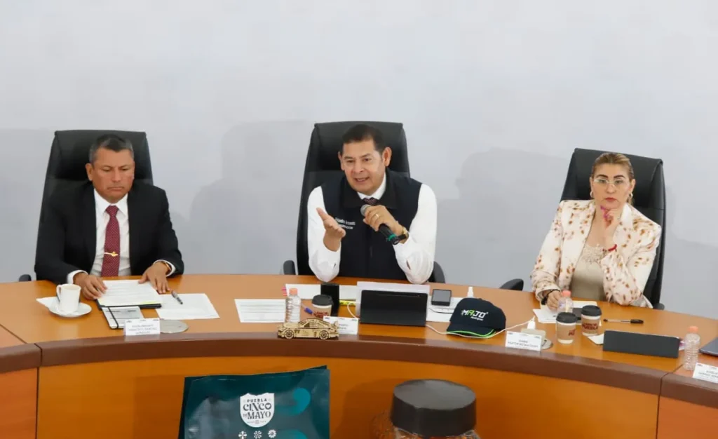 En Puebla violentadores y delincuentes enfrentarán la ley gobernador Armenta Mier