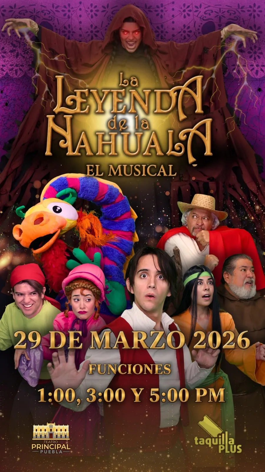 Estreno nacional de una nueva versión de “La Leyenda de la Nahuala “El Musical”