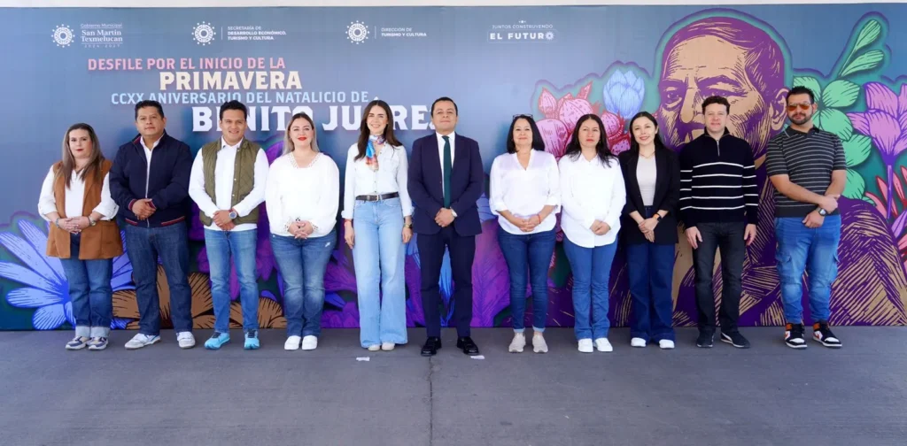 GRAN PARTICIPACIÓN EN EL DESFILE DE INICIO DE PRIMAVERA 2026 EN TEXMELUCAN