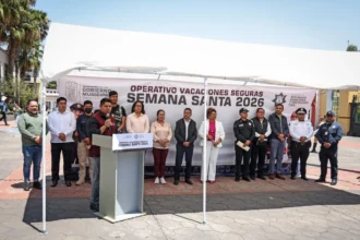 Gobierno Municipal de Cuautlancingo despliega operativo “Semana Santa 2026”.