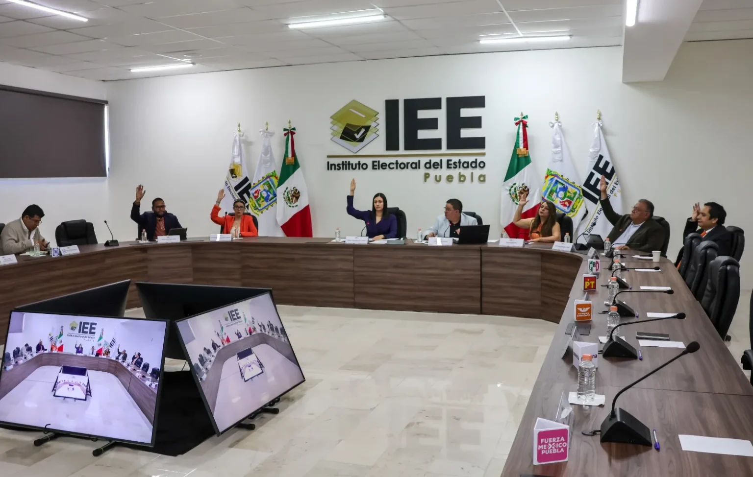 IEE Puebla aprueba integración de órganos directivos de Nueva Alianza