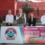 Inaugura Pepe Chedraui mantenimiento integral de fuente en Parque Gutierre de Cetina para bienestar de las familias