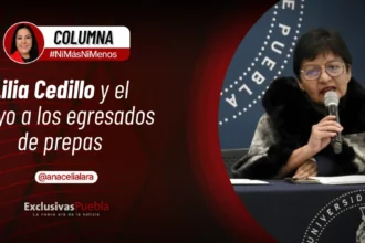 Lilia Cedillo y el apoyo a los egresados de prepas