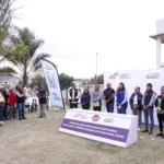Lupita Cuautle amplia red de agua potable con obra municipal